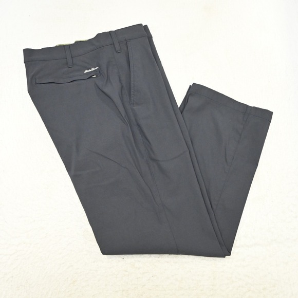 Eddie Bauer Other - Eddie Bauer Hiking Pants Mens Size 38 x 30 Blue Nylon Stretch Flat Front